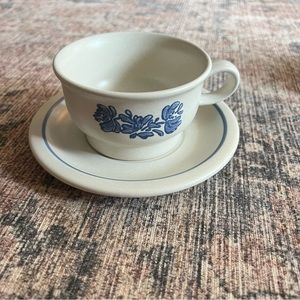 Pfaltzgraff mug and saucer #1
